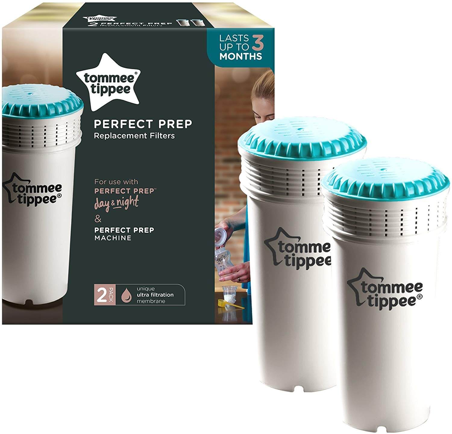 Tommee Tippee Perfect Prep Filter - Twin Pack